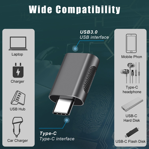 3A 60W <strong>Usb</strong> <strong>Type</strong> <strong>c</strong> Male to <strong>Usb</strong> 3.0 Female Connector <strong>Adapter</strong> <strong>Type</strong>-<strong>c</strong> <strong>3.1</strong> to Usb3.0 10Gbps Otg <strong>Adapter</strong> - Product Image 3