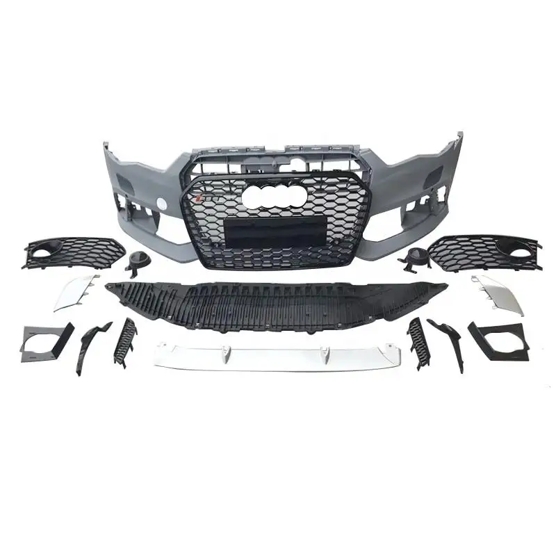 A6 hoặc sline6 C7 và c7.5 cho audi trước Bumper Facelift RS6 Audi BodyKit xe Bumper 2012 2013 2014 2015 2016 2017 2018