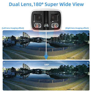 DH-IPC-PFW3849S-A180-AS-PV Dahua 8MP Wiz สี180องศาเลนส์คู่ตรวจจับการเคลื่อนไหวกล้อง4K สี wizoc POE IP - Product Image 5