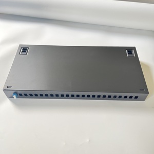 1U 32 Core Totalmente equipado SC/UPC Simplex Tipo de cajón Marco de distribución ODF Panel de conexión de fibra óptica - Product Image 3