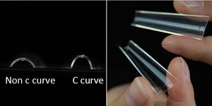 กล่องใส่ปลายเล็บ C ใสทรงโค้งยาวพิเศษ,กล่องเล็บปลอมเบอร์ C-Curve เล็บปลอมตัวอย่างฟรี500ชิ้น - Product Image 6