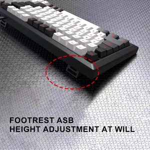 82-Key 75% Ba chế độ tùy chỉnh màu sắc bàn phím cơ RGB sáng Gasket giao diện USB hot-swappable trục khối lượng Knob Key - Product Image 3