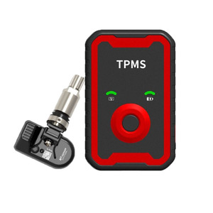 Sensor Tpms programable para coche 433MHz + 315MHz programa Mate TPMS A9 Sensor de sistema de monitoreo de manómetro de neumáticos - Product Image 1