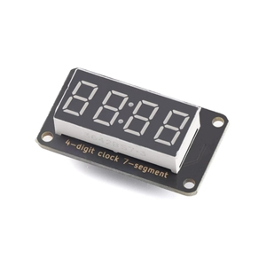 Orologio a 4 cifre 7 segmenti 0.36 pollici orologio a 4 cifre a LED digitale tubo modulo TM1637 driver - Product Image 1