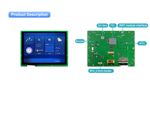 DWIN 10.4 Inch 1024*768 HMI Intelligent Uart Tft <strong>Lcd</strong> <strong>Display</strong> Ttl <strong>Lcd</strong> Touch Screen <strong>with</strong> <strong>Control</strong> <strong>Board</strong> - Product Image 3