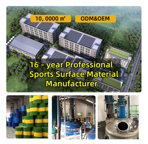 Đường chạy đúc sẵn không thấm nước 13mm Đường Băng cao su màu đỏ cho sân vận động thể thao cho đường đua thể thao và đường đua - Product Image 2