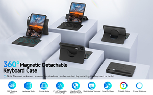 Caso de teclado para iPad Hot Sell CE Certified 360 ° rotação magnética para iPad Pro Air 11 polegadas 10,9 polegadas New Release Azul
