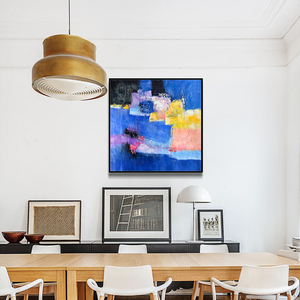 Home Decoration Customized Picture <strong>Images</strong> Abstract Art Canvas Handmade Multi Color Texture Oil Painting - Product Image 2
