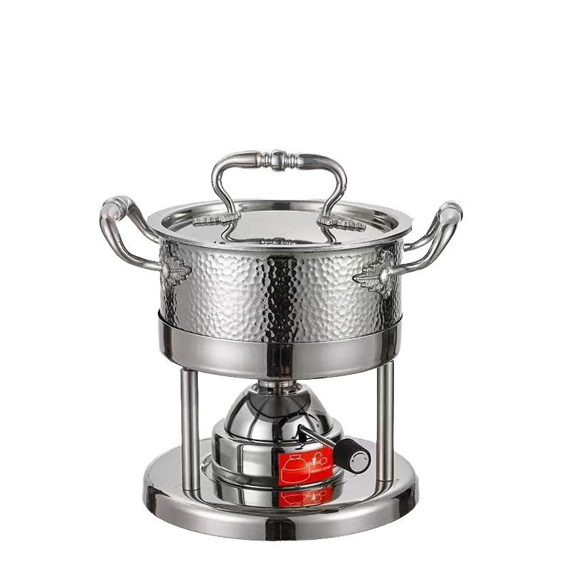 silver-A with steel lid