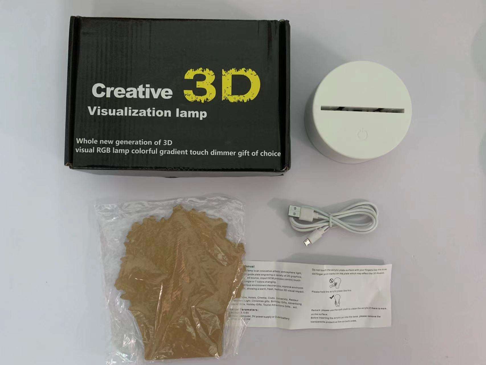 White, touch control