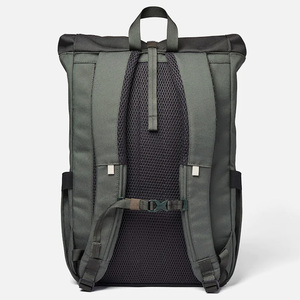 Mochila de viaje para hombre resistente al agua personalizada, diseño Rolltop con logotipo, mochila para ordenador portátil, sistema de transporte de hombro - Product Image 6