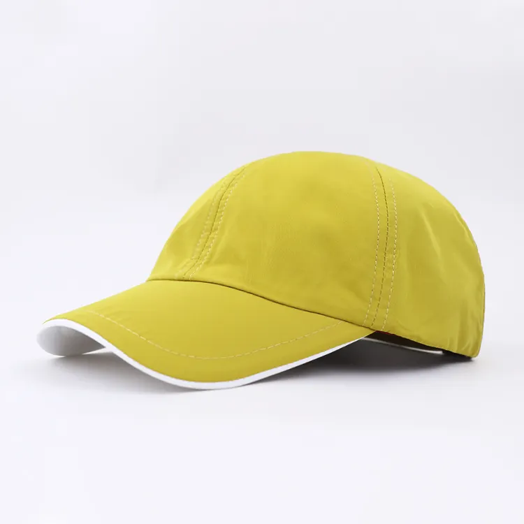 Boné de beisebol masculino personalizado de qualidade de marca boné de chapéu pai bordado com 6 painéis não estruturados