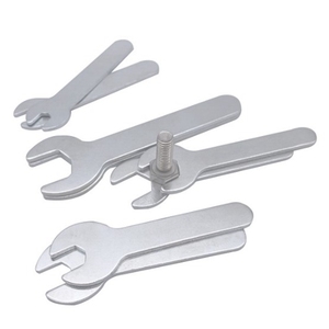 便宜的一次性单头扳手开口端冲压钢扳手镀锌平扳手 - Product Image 2
