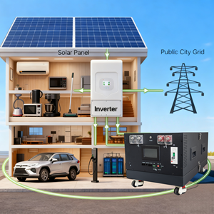 VOLOND V2 박스 EU/미국 재고 DIY 16S 51.2V 280Ah 15kWh LiFePO4 배터리 케이스 쌓을 수있는 화재 용 소화 에어로졸 - Product Image 1