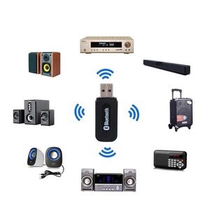 Receptor USB BT 5,0 Convertidor de audio de música para automóvil con función AUX Salida mono de 3,5mm Hecho de plástico Accesorio de audio y video - Product Image 4