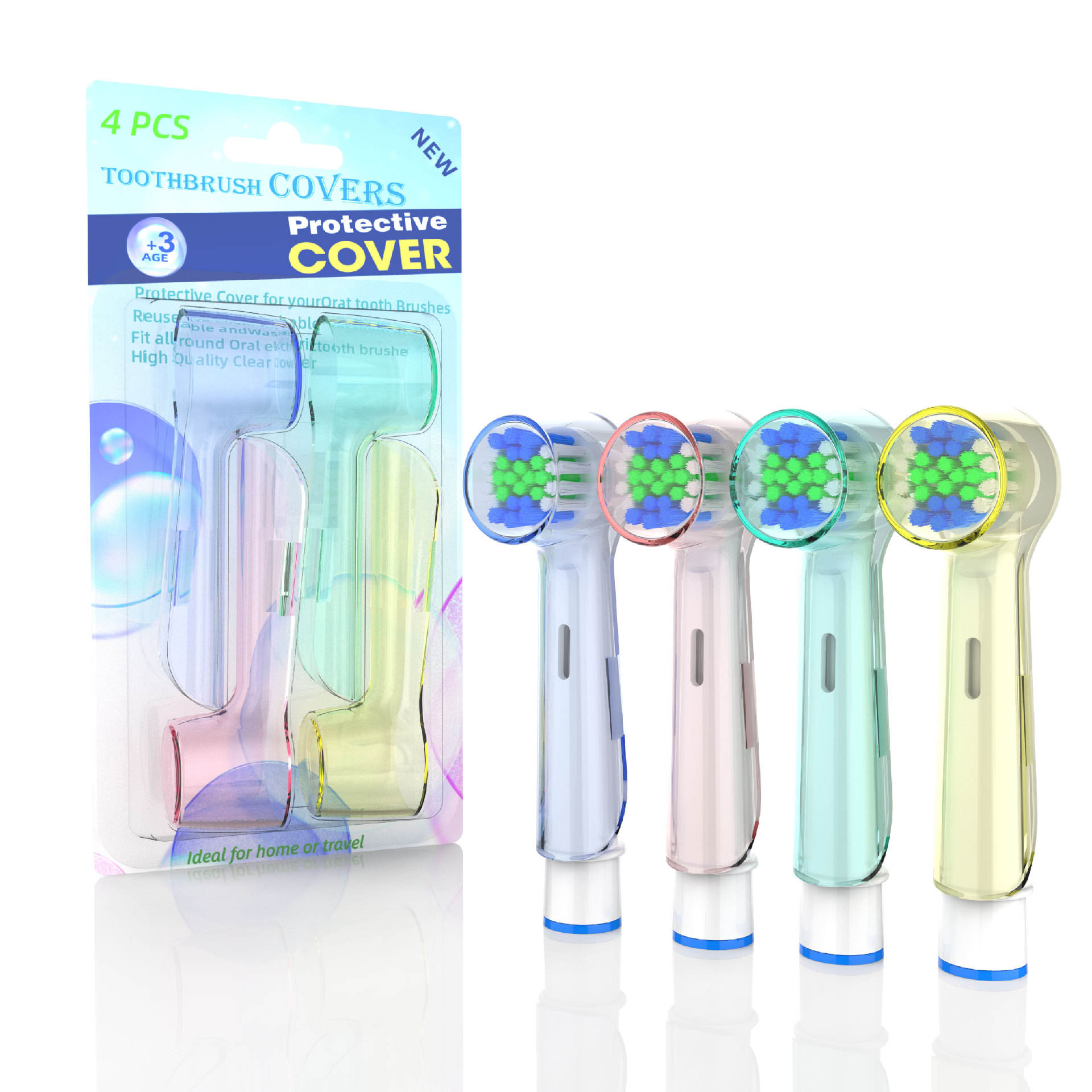 Type C lids, 4-pack (boxed) - please specify color in the order notes.