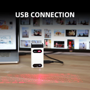 Wireless Projection <strong>Mini</strong> Virtual Laser Infrared <strong>Keyboard</strong> <strong>with</strong> Mobile Holder <strong>and</strong> Power Bank <strong>Function</strong> - Product Image 3