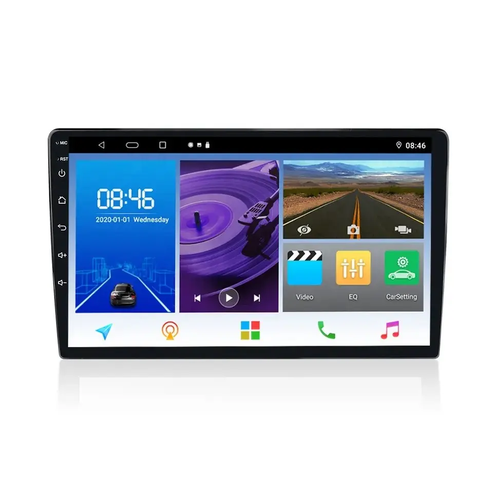 Android 10.0 Allwinner T5 DAB Sprachsteuerung dual-Kamera Auto Stereo 2din android 10 Zoll 2G/32G Autoradio DSP Carplay