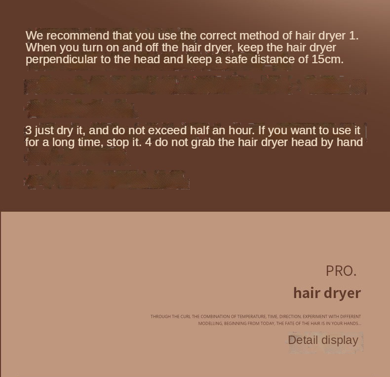 Hair Dryers 2021 Professional Standing Hair Dryer high-power In Stock Ionic Infrared Salon Best Price Hair Dryer hotel household