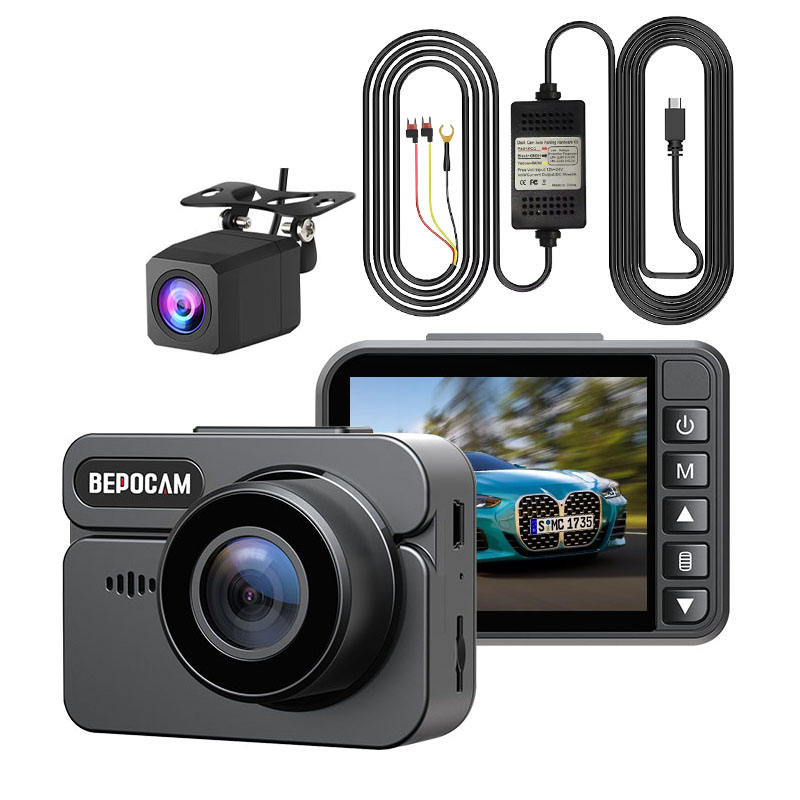 with rear camera and hardwire kit