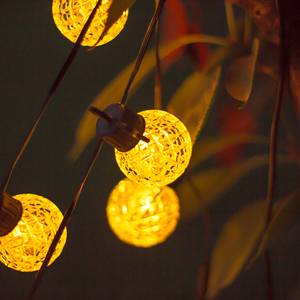 Cadena de luces multicolores de Venta caliente Hada LED Color inteligente RGB Fiesta al aire libre Patio Cadena de luces decorativa G40 - Product Image 6