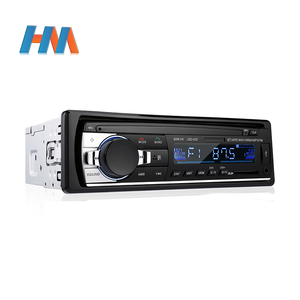 JSD520车载收音机立体声播放器MP3 1din数字蓝牙播放器60Wx4调频收音机音频，带仪表板辅助输入 - Product Image 2