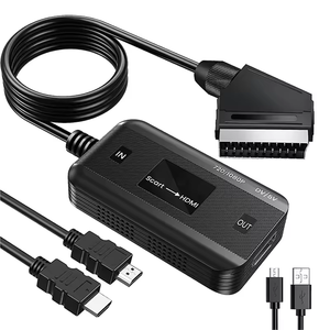 Bulk Order <strong>SCART</strong>-<strong>HDMI</strong> Converter Kit - Plug &amp; Play CRT TV to Modern Monitor Adapter 720p/60Hz, 1080p/60Hz - Product Image 2
