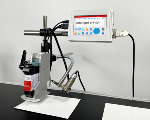 Meistverkaufte Online-Codiermaschine für Verfallsdatum von Flaschenbeuteln Verfallsdatum Chargennummerndrucker mit Riemen - Product Image 4