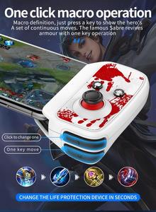 Sarafox D2 Mobile Game Controller Gamepad BT Joystick für Single Button Gilt für IOS/Android PUBG, Call of Duty - Product Image 3