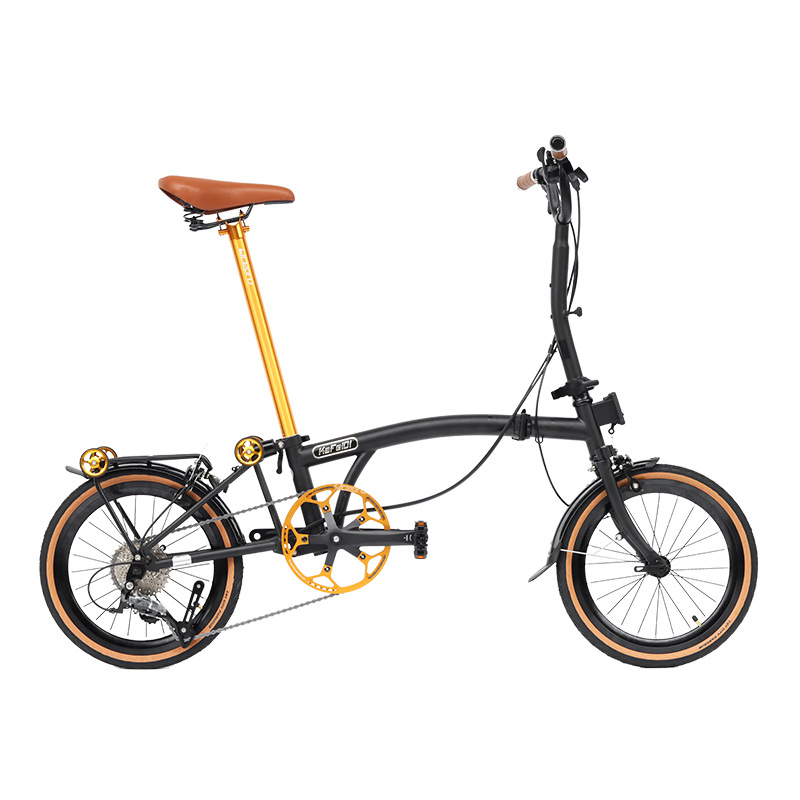 Black and yello Straight Handlebar