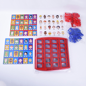 สนุกในร่มผู้ปกครองเด็กแบบโต้ตอบเหตุผลเชิงตรรกะพรรคสก์ท็อปเกมกระดานของเล่นที่คุณเป็นผู้ถือบัตรเดาว่าใครเกม - Product Image 5