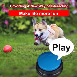 Botones de entrenamiento para perros, grabadora de voz, caja para apretar, botones de comunicación interactivos para perros, juguete de entrenamiento para mascotas, botones de voz para perros - Product Image 3
