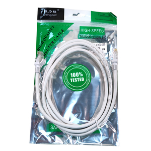 RJ45 Connector PVC Jacket Indoor <strong>Network</strong> Cable Patch Cord Cat 5E 6 <strong>Cat5E</strong> Cat6 UTP <strong>FTP</strong> 1.5-50M for <strong>Computer</strong> Communication Cables - Product Image 1