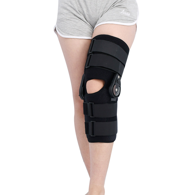 Short black adjustable knee style