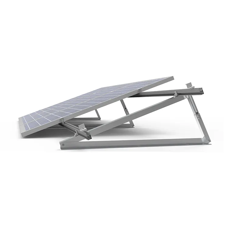 Ajustable pv panel solar de polo soporte de montaje soporte del Panel arreglar marco Solar estructura