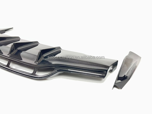 C63 W205 Carbon Fiber Achterdiffusor PSM-stijl Passend voor Mercedes Benz W205 Coupé Sedan C63 AMG C63S 2015-2017 - Product Image 6