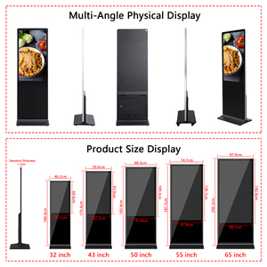 32 43 50 55 65 75 85 Zoll Windows <span class=keywords><strong>Android</strong></span> Touchscreen-Kiosk Display Werbeplayer LCD Indoor-Bodenständer Digitale Beschilderung - Product Image 2