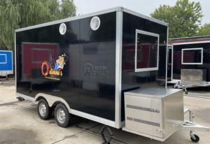 Popular Sustainable Mobile Catering Carts Coffee Truck with Equipment Mobile Food Food Cart Street for Sale