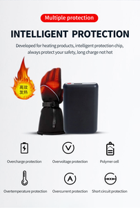 Heated Battery Pack 5000mAh Portable Charger USB C <strong>Input</strong> Rechargeable Power Bank <strong>DC</strong> <strong>Output</strong> for Heating Gloves Vest Shoes - Product Image 4