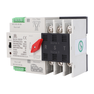 110Vデュアルパワー自動転送スイッチDINレールタイプ2P 3P 4P 125A 100A 63Aミリ秒スイッチングPCタイプ - Product Image 2