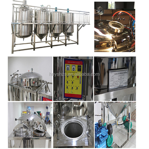 ピーナッツ油精製機ヒマワリ油二重精製機パーム油精製機10tpd