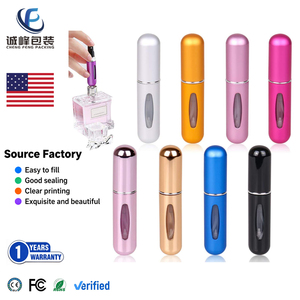 Botol Parfum <span class=keywords><strong>Mini</strong></span> Isi Ulang 5ml 10ml, Botol Semprot <span class=keywords><strong>Atomizer</strong></span> Parfum Aluminium Ukuran Perjalanan - Product Image 1