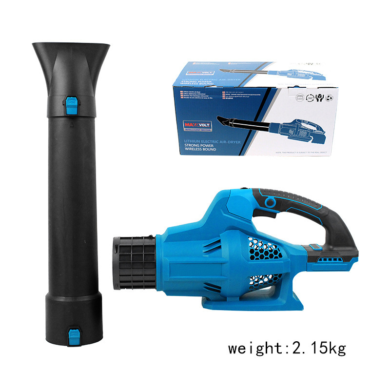 Machine nue sans balais bleue