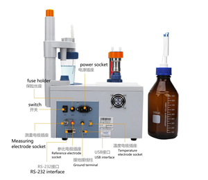 Ti-40 otomatik LCD ekran klchloride iyonları potansiyel Titrator desteği DET MET & SET üç model 1 yıl garanti makine testi - Product Image 4