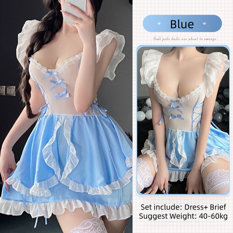 Blue Set(Dress+Brief)