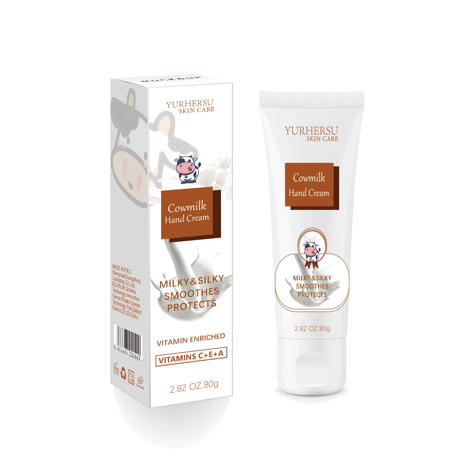 Vitamine E Zachte Werkende Handen Voet Make-Up Zorg Reismaat Organische Handcrème Lotion Perfect Moment Private Label Handcrème