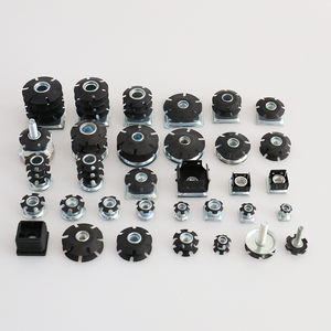 Đôi lớp đồ nội thất kết nối phần cứng thép chân hạt bảng ống chân hướng dương Sao khóa hạt mùa xuân ren chèn hạt - Product Image 1