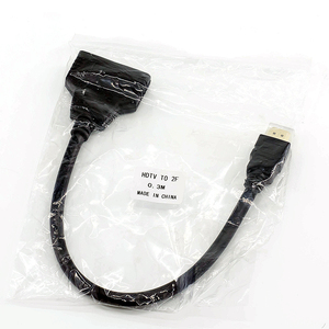 High Quality <strong>1</strong> in 2 out for <strong>HDMI</strong> <strong>Splitter</strong> Adapter Cable <strong>1</strong> Male to Dual 2 Female PVC Jacket for TV and Car - Product Image 2