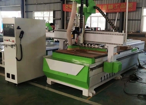 380V 220V Routers económicos eléctricos Door Creater 8 herramientas Cnc Mdf 4 * 8ft 1325 Atc Cnc Router para carpintería - Product Image 3