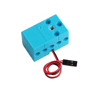 Geekservo Blue Motor 2 кг 360 градусов непрерывное вращение Серводвигатель двойной выходной вал программируемый для микро: бит умная модель автомобиля